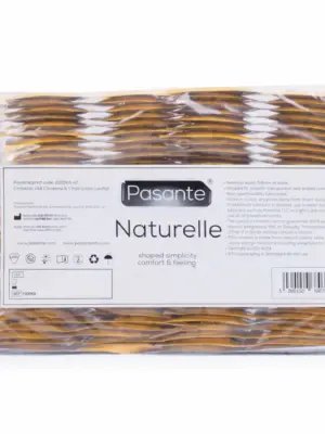 Pasante Naturelle Condoms Bulk Packs 144 pcs