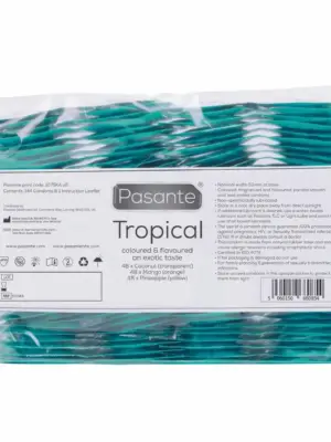 Pasante Tropical Condoms Bulk Packs 144 pcs
