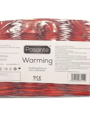 Pasante Warming Condoms Bulk Packs 144 pcs