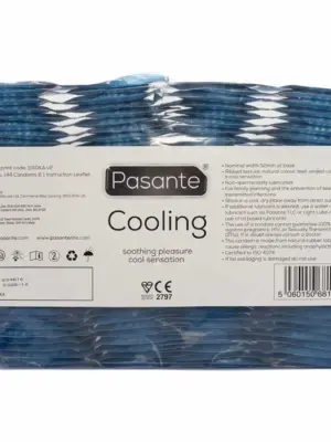 Pasante Cooling Condoms Bulk Packs 144 pcs