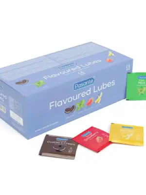 Pasante Flavoured Lube Sachets 5ml x 144pcs