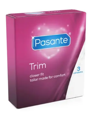 Pasante Trim Condoms 3 pcs