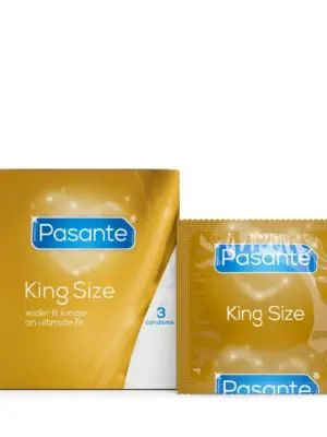 Pasante King Size Condoms 3 pcs