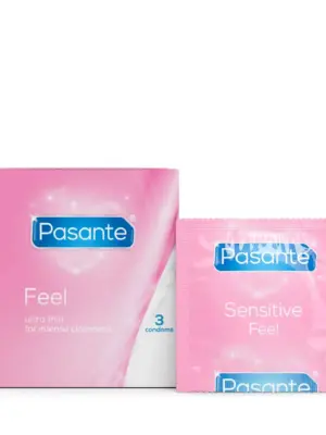 Pasante Sensitive/Feel Condoms 3 pcs