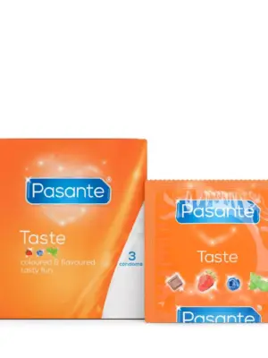 Pasante Flavours/Taste Condoms 3 psc