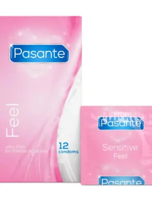 Pasante Sensitive/Feel Condoms 12 pcs