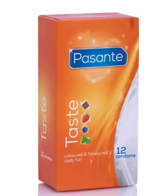 Pasante Flavours/Taste Condoms 12 psc