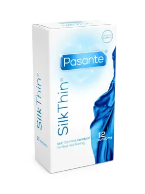 Pasante Silk Thin Condoms 12 pcs