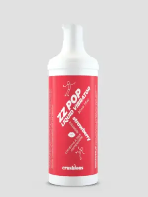 CRUSHIOUS ZZ POP LIQUID VIBRATOR STRAWBERRY AROMA 30ML