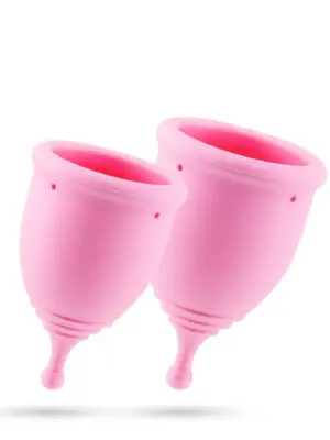 CRUSHIOUS MINERVA S + L MENSTRUAL CUPS WITH POUCH