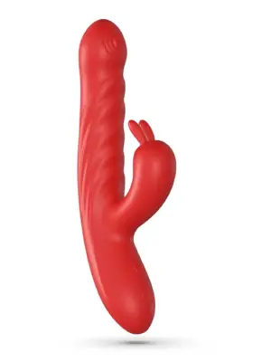 CRUSHIOUS LAPIN THRUSTING RABBIT VIBRATOR RED