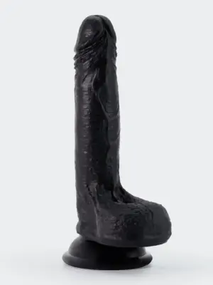 CRUSHIOUS INVIKTUS 7 LIQUID SILICONE DILDO BLACK