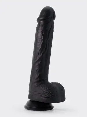 CRUSHIOUS INVIKTUS 8 LIQUID SILICONE DILDO BLACK