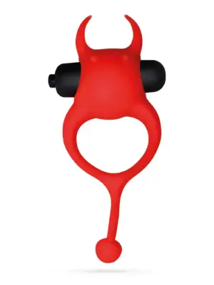 CRUSHIOUS DAEMON VIBRATING COCKRING RED