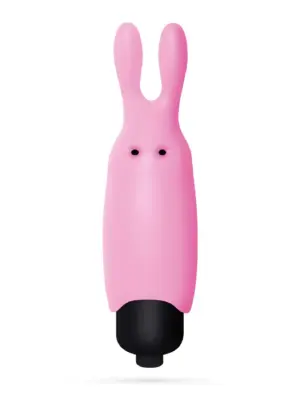 CRUSHIOUS O-PET RABBIT WITH 10 VIBRATION BULLET PASTEL PINK