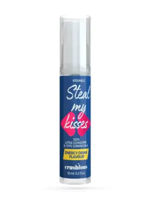 CRUSHIOUS STEAL MY KISSES ENERGY DRINK FLAVOUR LUBRICANT GEL 10ML