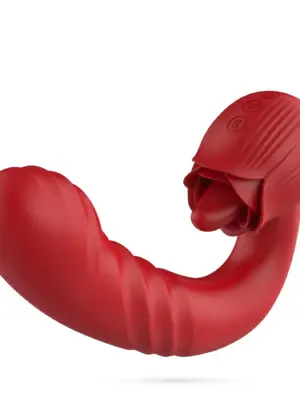 CRUSHIOUS OSIRIA ROSE VIBRATOR WITH THRUST