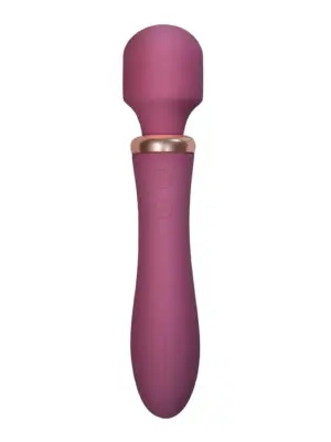 CRUSHIOUS DUAL MASSAGE WAND JINX RED WINE