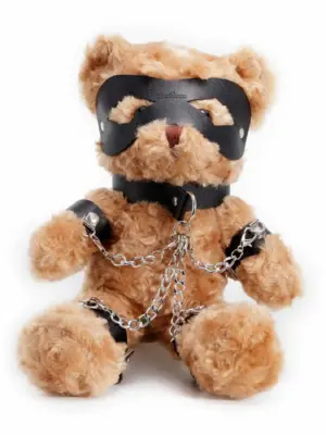 CRUSHIOUS CRUSHITO BONDAGE TEDDY BEAR BLACK 31CM