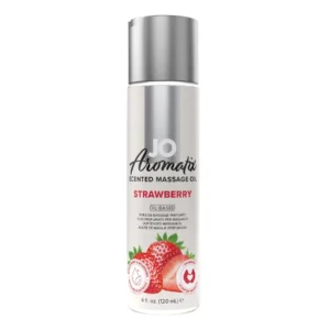 System JO - Aromatix Scented Massage Oil Strawberry 120 ml