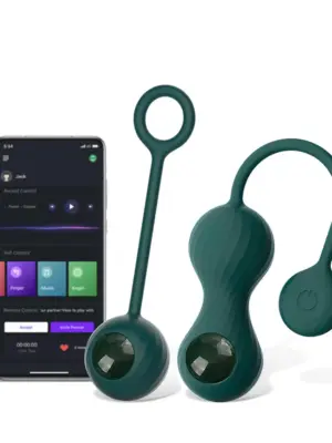 Magic Motion - Crystal Duo Smart Kegel Vibrator with Weight Set