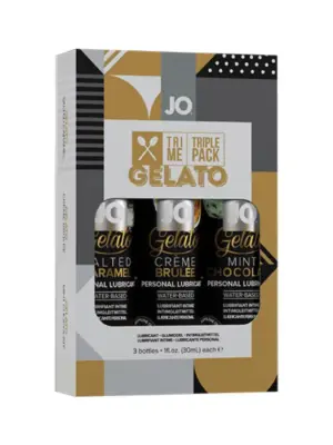 Żele do masażu System Jo Gelato, 3 x 30 ml
