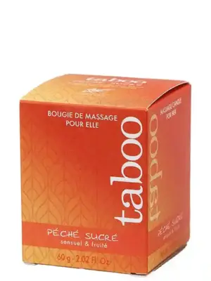 Świeca/krem-Peche Sucre Bougie Massage 60 gr