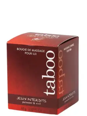 Świeca/krem-Jeux Interdist Bougie Massage 60 gr