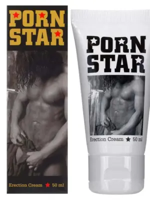 Żel/sprej-Porn Star Erection Cream 50 ml
