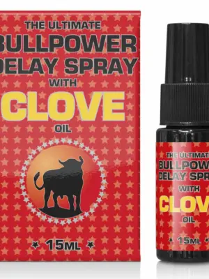 Żel/sprej - Bullpower delay spray with clove oil