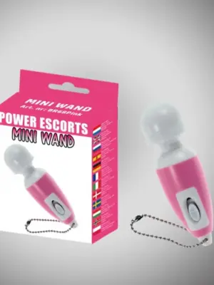 Mini wand  pink  mini wand massager 6,5 cm