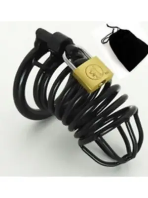 Prison BReak black small 40 mm with lock