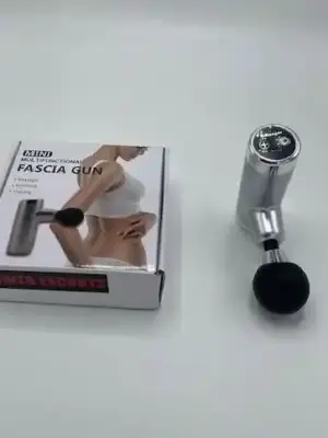 Massage gun mini silver