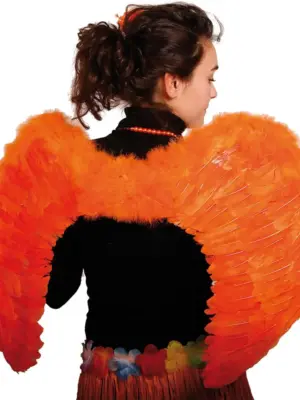Angel Wings Orange - Mega size 80x56cm