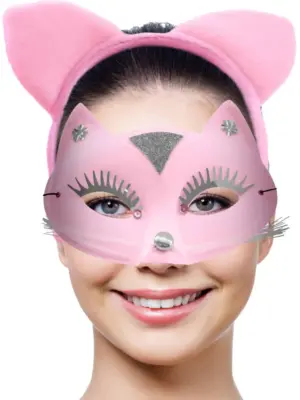 Maska-Roleplay Kitty Set Pink