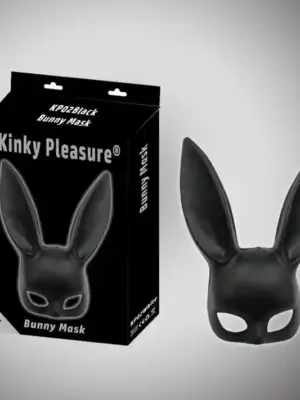 Maska - Bunny Mask Black