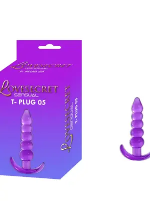 Plug Analny Lovesecret Sensual T-Plug 05, Długość 12 cm