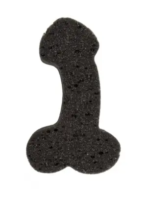 Zabawka - Bath Sponge Penis - 19cm black