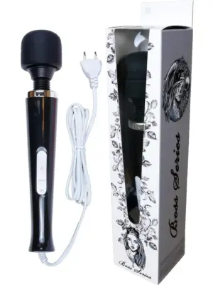 Stymulator-Magic Massager Wand Cable 110-240V Black 10 Function