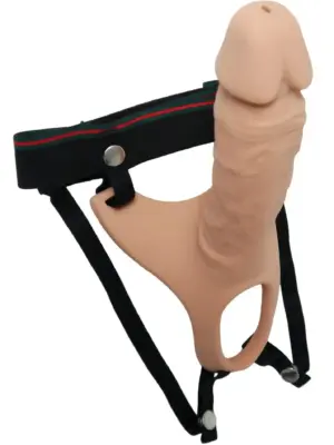 Proteza-Hollow Strap-on Super Hero Silikonowy