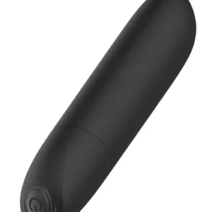 Stymulator-Rechargeable Powerful Bullet Vibrator USB 20 Functions - Shine Black