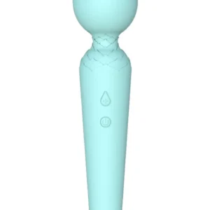 Stymulator-Rechargeable Power Wand USB 10 Functions - Blue