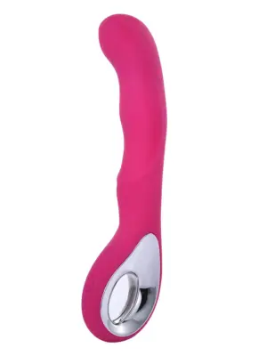 Vibrator G-spot 10 functions USB Pink