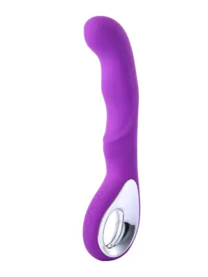 Vibrator G-spot 10 functions USB Purple