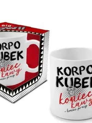 BIG WOW-kubek Big Boss 800ml-Korpo Kubek, koniec kawy