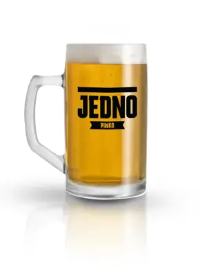 Funny Beer - Kufel 500ml - Jedno Piwo