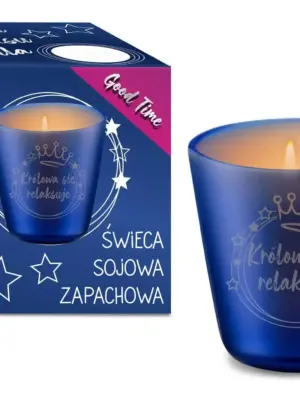 GOOD TIME -Świeca sojowa 120ml - Królowa się relaksuje