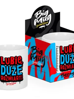 BIG MUG - Kubek 800ml - Lubie duże rozmiary