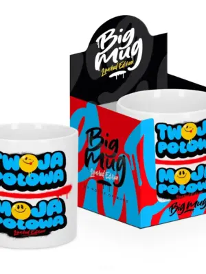 BIG MUG - Kubek 800ml - Twoja połowa, moja połowa