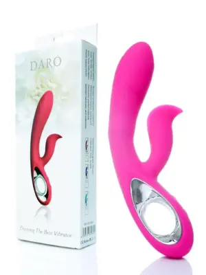 Wibrator-Daro,12 funkcji, USB Różowy